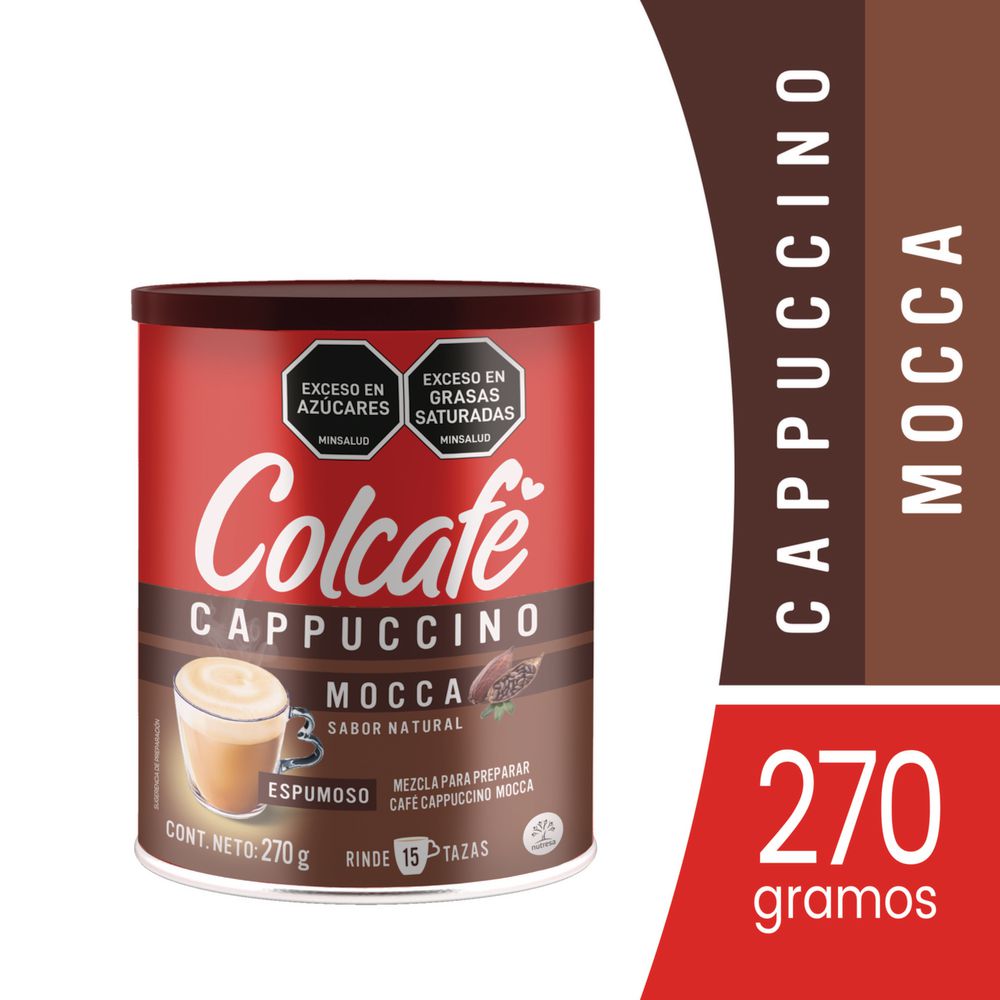 COLCAFE Cafe cappuccino Mocca x 270gr