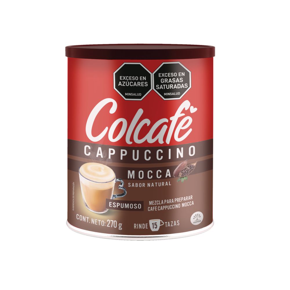 COLCAFE Cafe cappuccino Mocca x 270gr