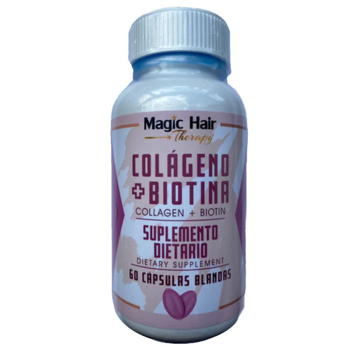Capsulas De Colageno Y Biotina Magic Hair