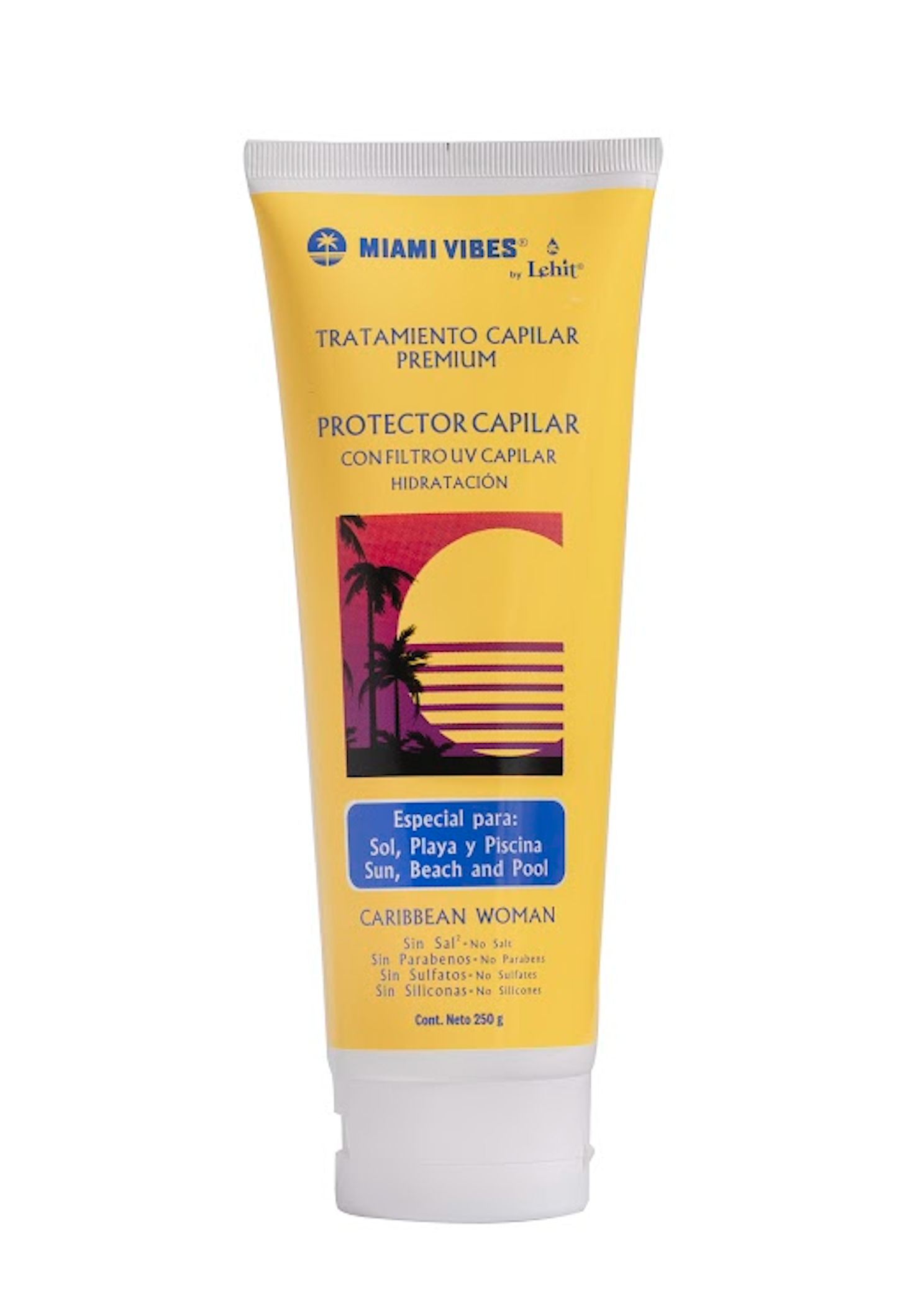Lehit Protector Capilar con Filtro UV Tratamiento Capilar - Miami Vibes x250gr