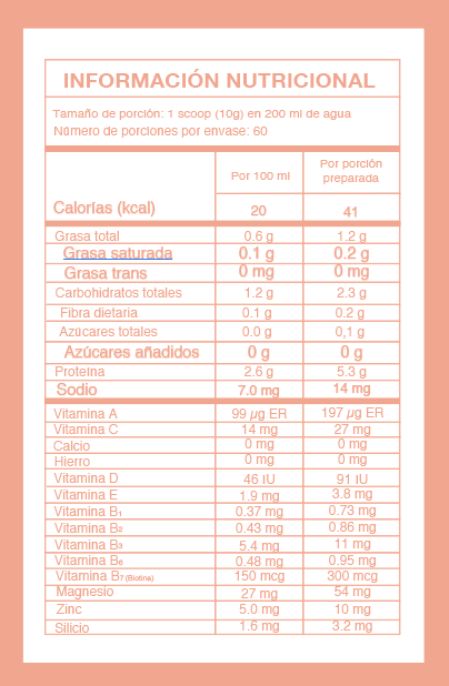 Belfan Colageno Hidrolizado Cacao y Silicio x 600g
