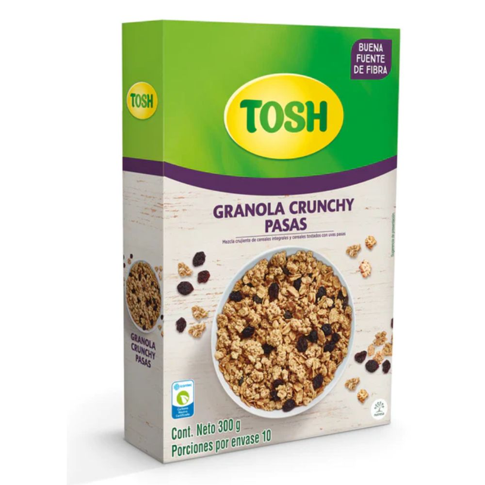 Tosh Raisin Nutresa Cereal x 300gr