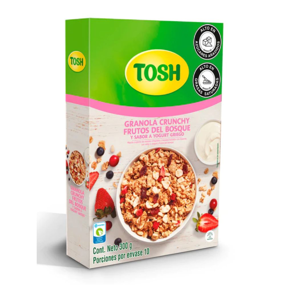 Cereal Tosh De Yogurt Griego Nutresa x 300gr