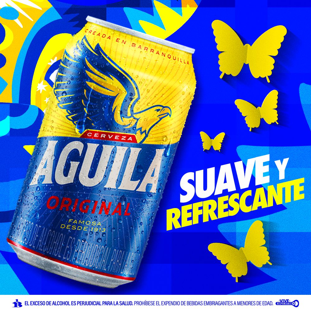 AGUILA Lata (330  ml) Soda