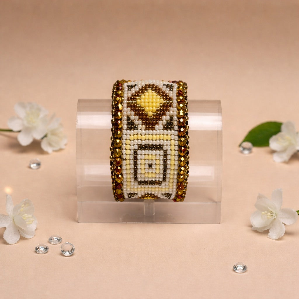 Pulsera Diamante Dorado I4-09