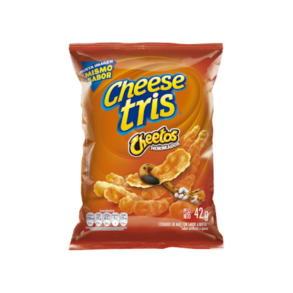 Cheese Tris Snack X42gr  (1 pack)