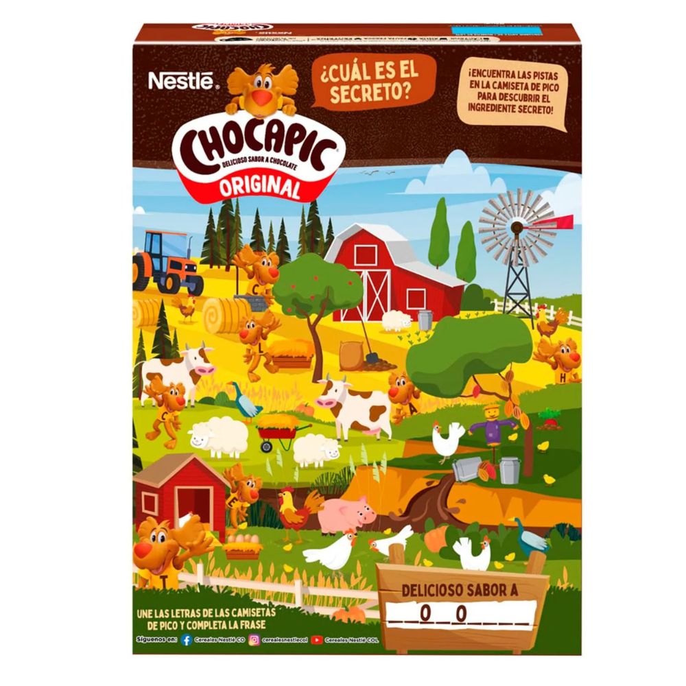 CHOCAPIC CEREAL CAJA x720g