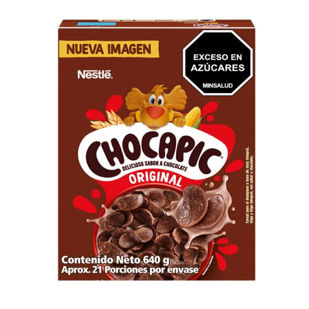 CHOCAPIC Cereal original hojuelas sabor a chocolate x 640gr