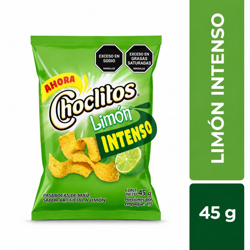 Choclitos de Limon Intenso x 45g (1 Unid)