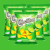 Choclitos de Limon (24 pack) Corn chips Salty Lemon snack for Snack lovers Colombian snack mecato colombiano Colombian food Colombian Candy