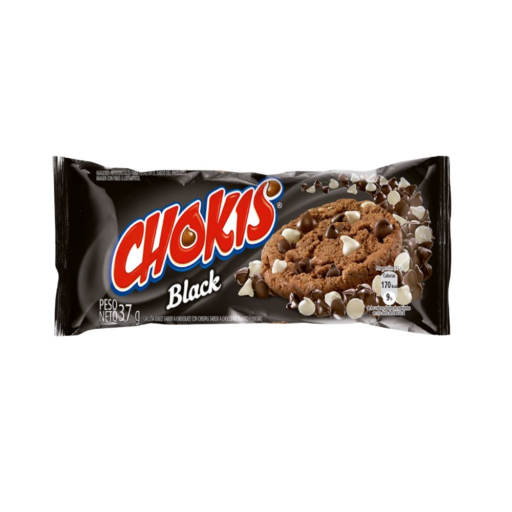 Galletas Chokis Black x 37g (1 unid)
