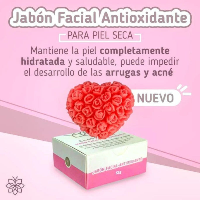 Copy of Jabon Facial Antioxidante Para piel Seca Class Gold