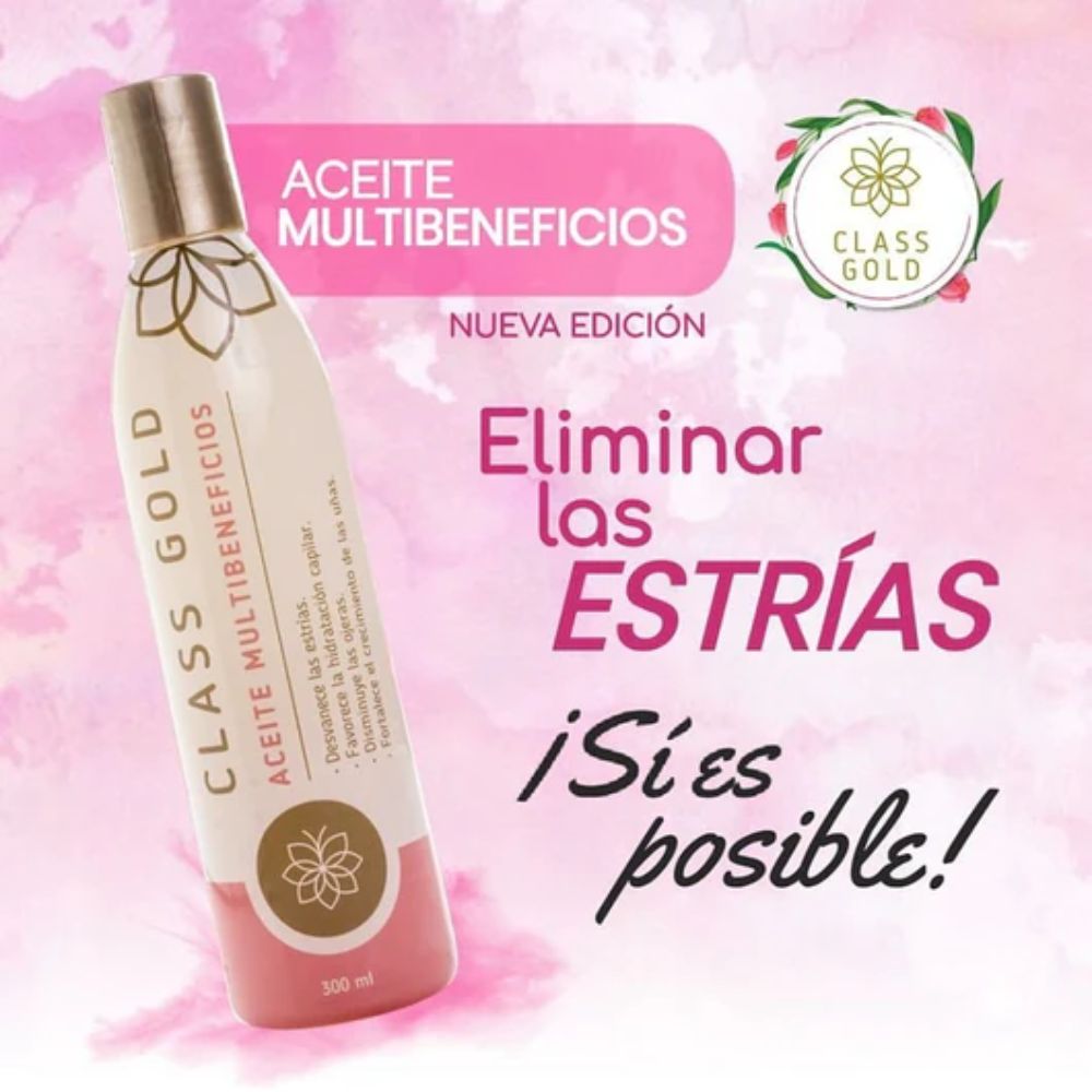 Class Gold Aceite Multibeneficios 120 ml (1 pack)