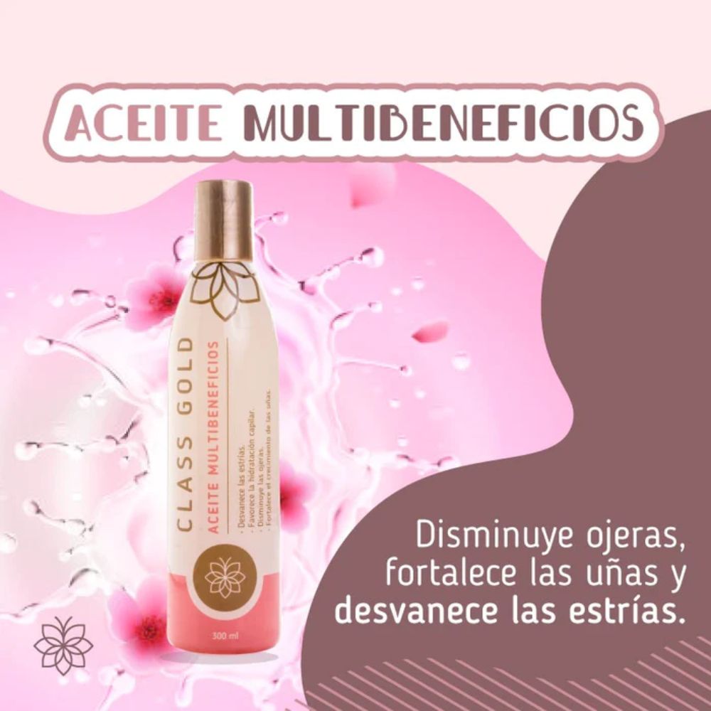 Class Gold Aceite Multibeneficios 120 ml (1 pack)