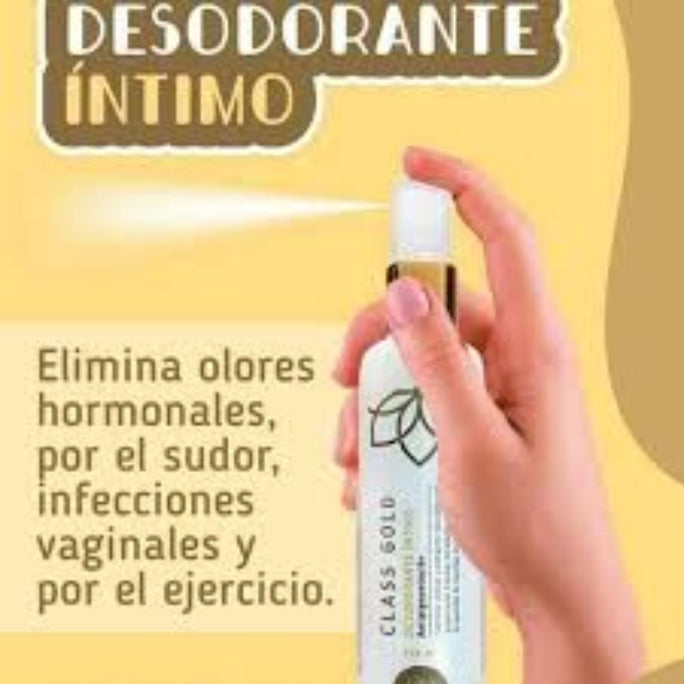 Desodorante Intimo Natural Class Gold