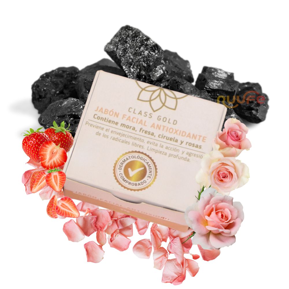 Class Gold Beige Antioxidant Facial Soap Oily Skin 32grs