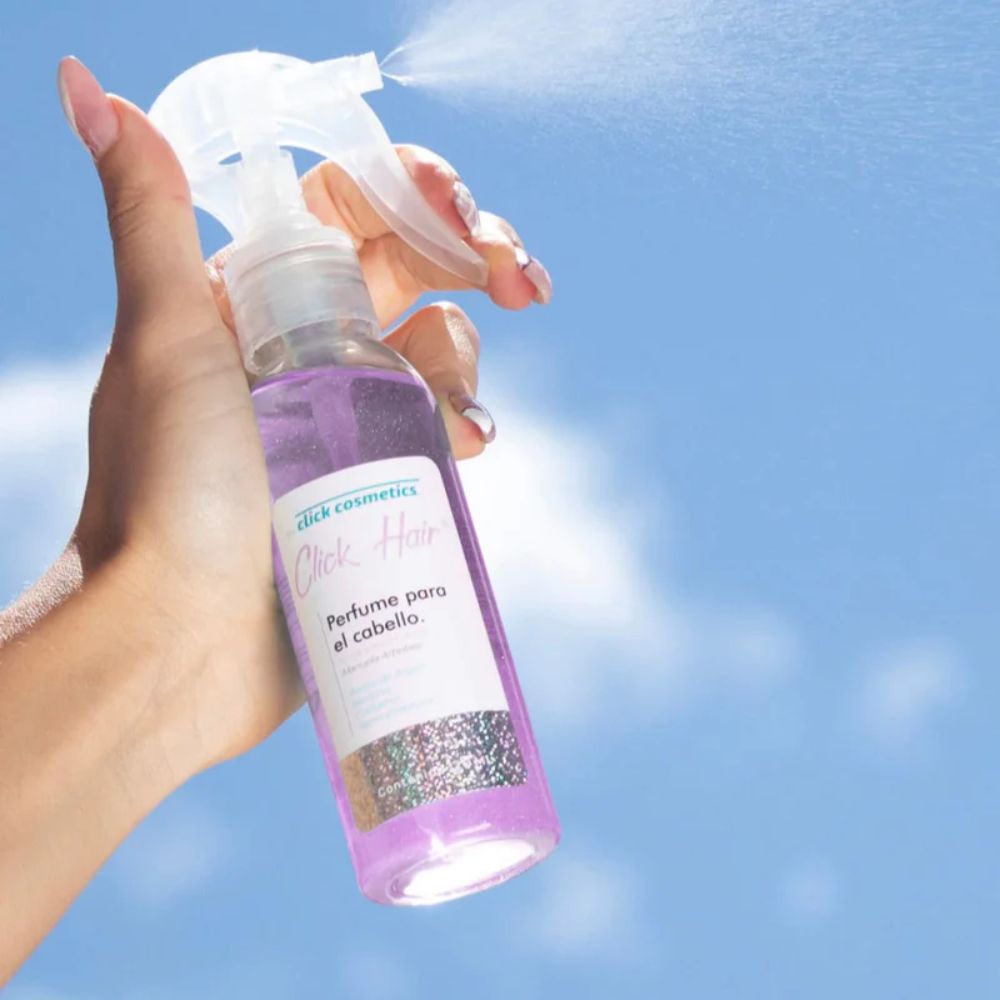 Click Hair Perfume para el cabello Rosa y Morado (2 Pack)