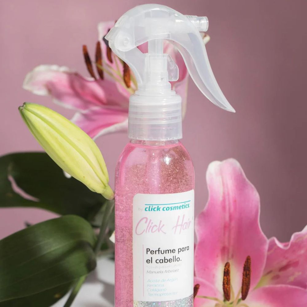 Click Hair Perfume para el cabello Rosa y Morado (2 Pack)