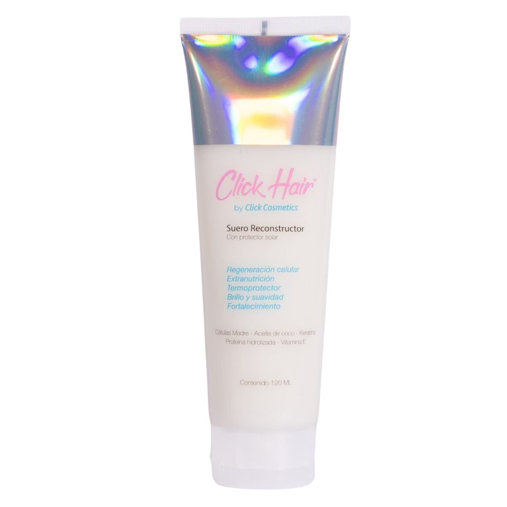 Click Hair Miel para el Cabello y Suero Reconstructor (2 Pack)