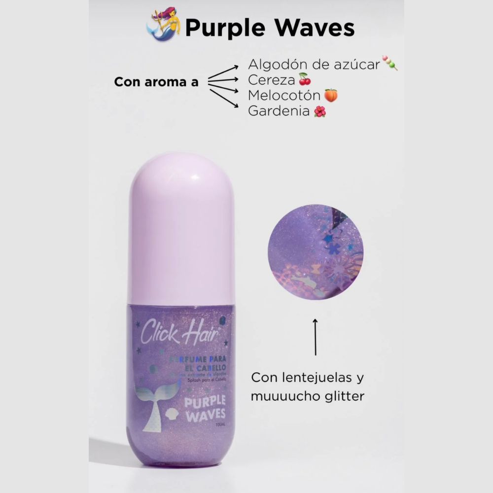 Click Hair Perfume para el cabello de princesas 100ml