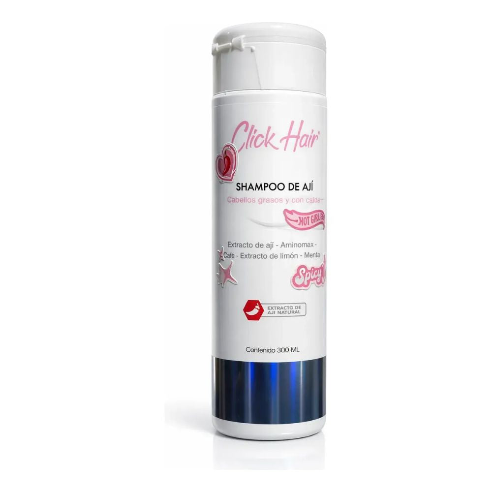 DESCUENTO - Click Hair Shampoo de Aji Para Cabello Graso 300ml