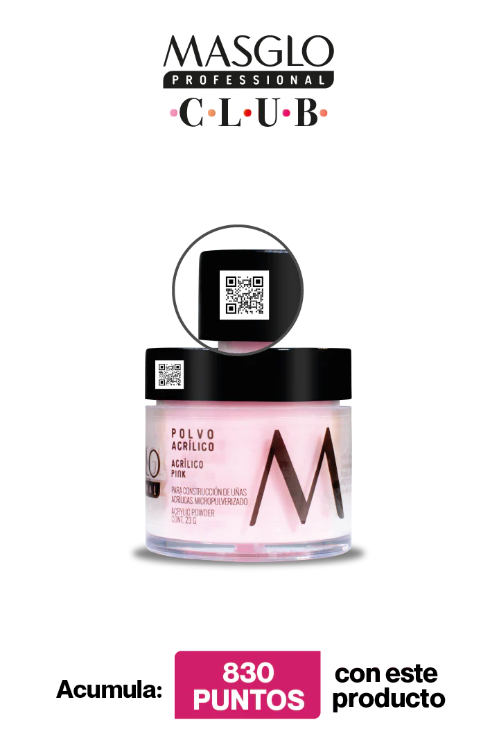 PINK BUILDER POWDER 23G MASGLO - COVER