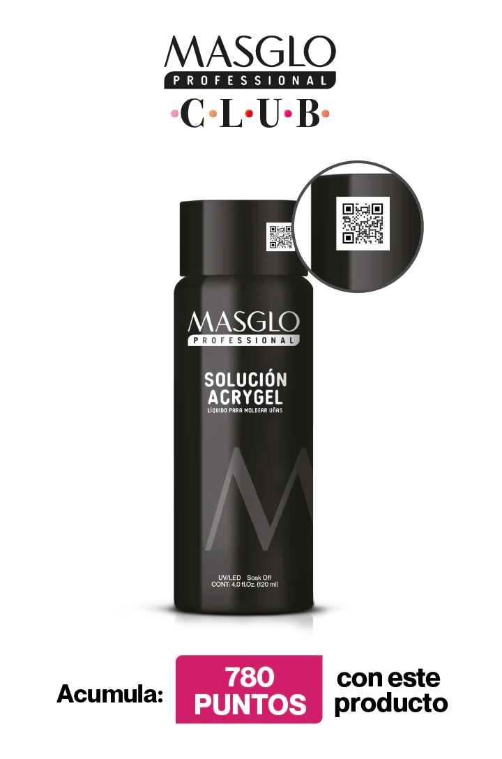 SOLUCIoN PROFESSIONAL ACRYGEL 120ML MASGLO