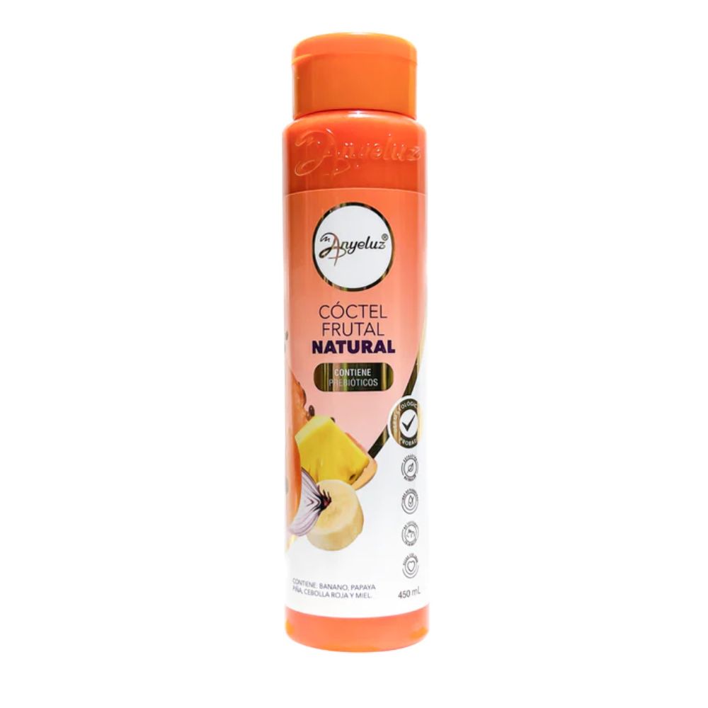 Anyeluz Shampoo de romero y Anyeluz coctel de frutas naturales (2 pack)