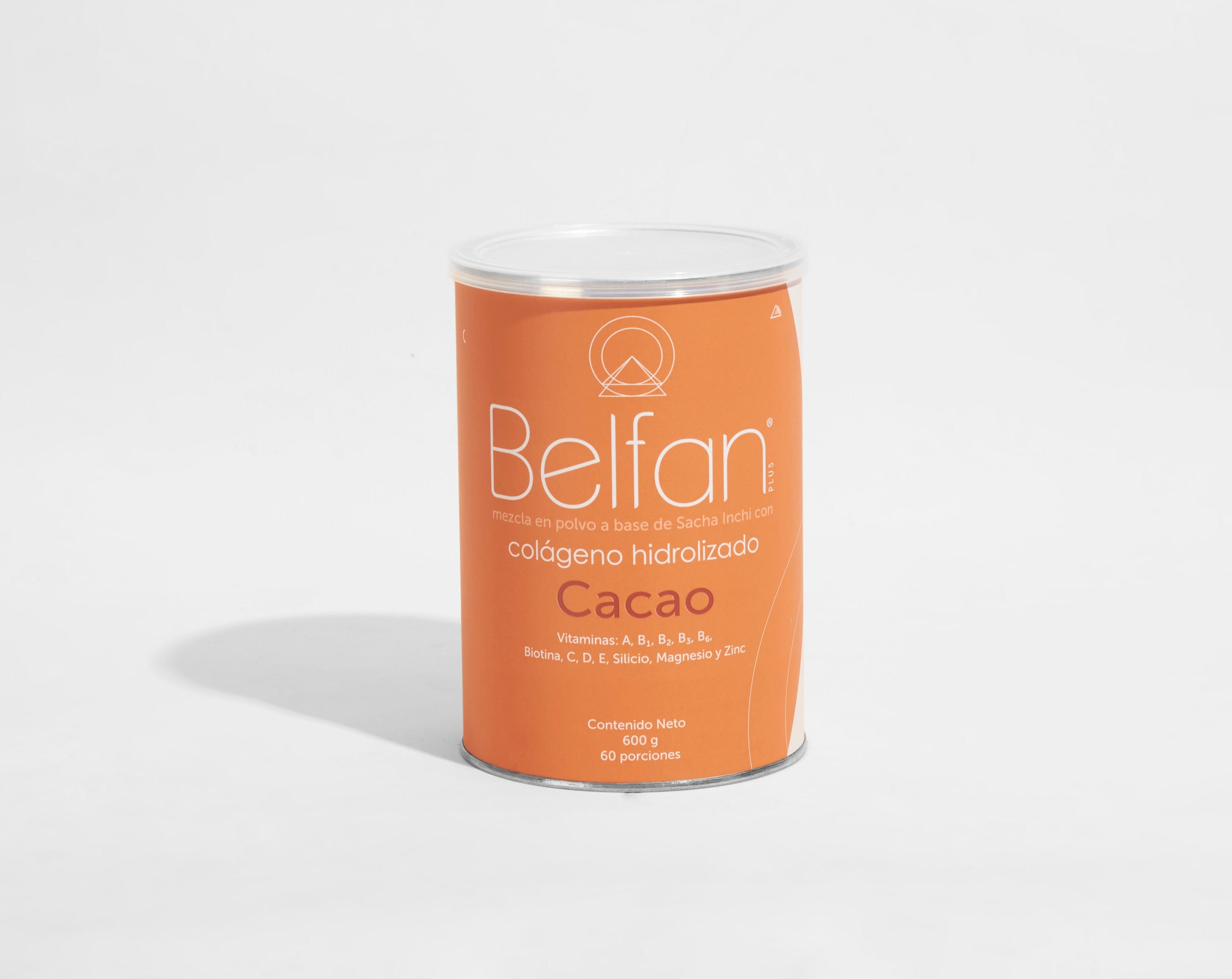 Belfan Colageno Hidrolizado Cacao y Silicio x 600g