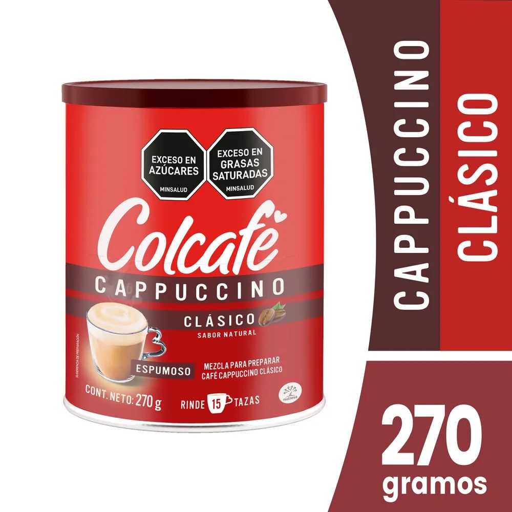 Colcafe Cappuccino Clasico Natural 270 gr