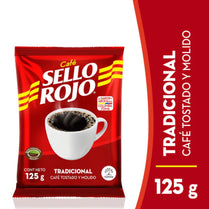 Cafe Sello Rojo Fuerte 125g Nutresa