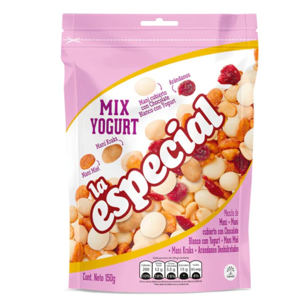 Mani La Especial Mix Yogurt Colombina 150gr Snack 