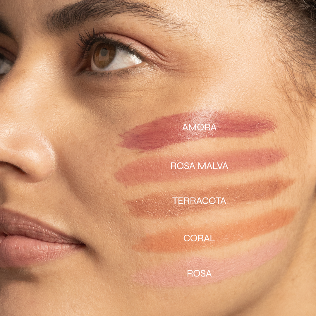 Ollie Barra 3 en 1 Rubor, Labial y Sombra FPS 95