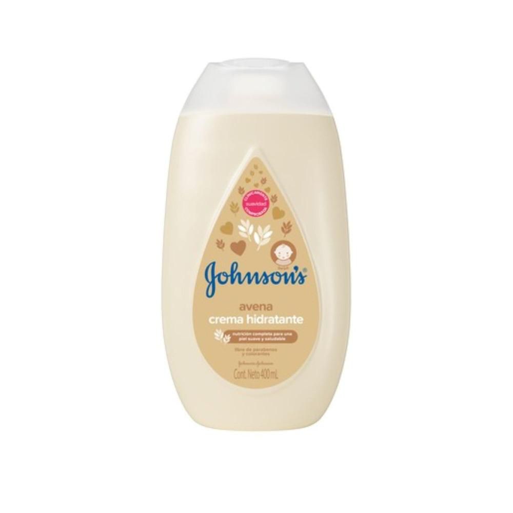 JOHNSON Crema corporal  bebe avena 400ml