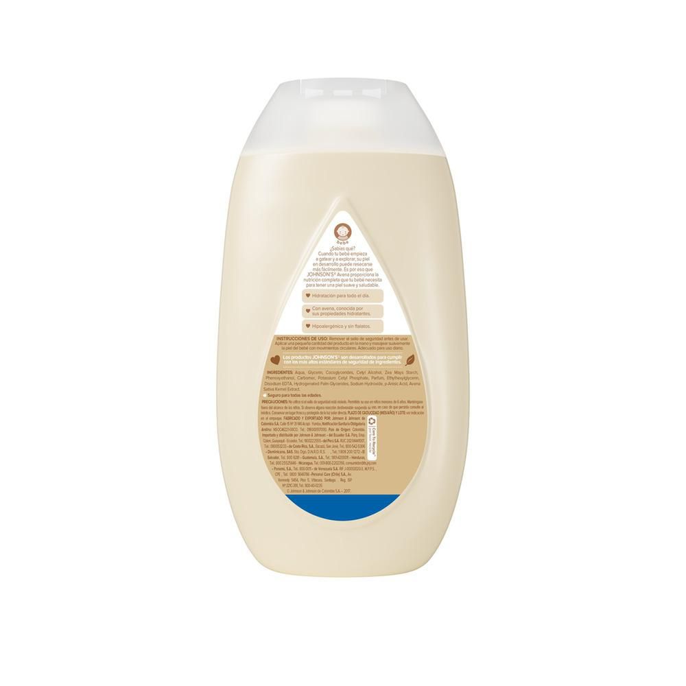 JOHNSON Crema corporal  bebe avena 400ml