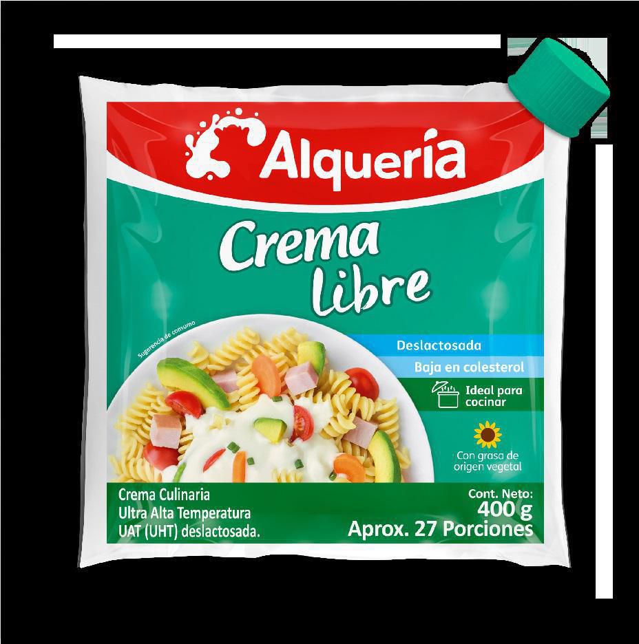 Alqueria Crema de leche deslactosada x 400gr