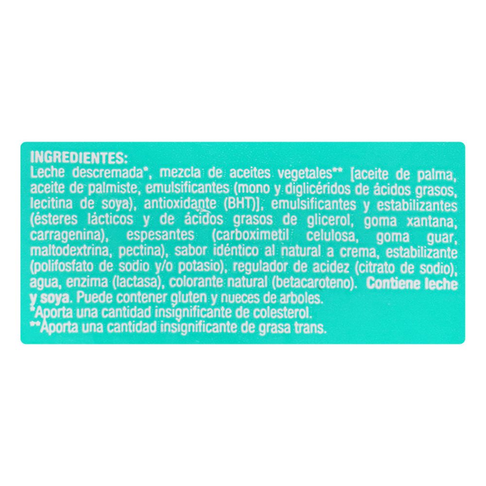 Alqueria Crema de leche deslactosada x 400gr