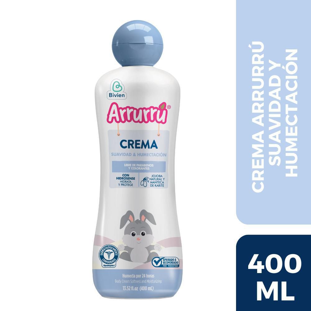 ARRURRU Crema para Bebe Suavidad y Humectacion (400 ml)