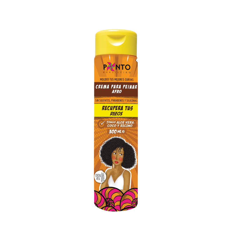 Ponto Hair Crema Para Peinar Afro - 300ml
