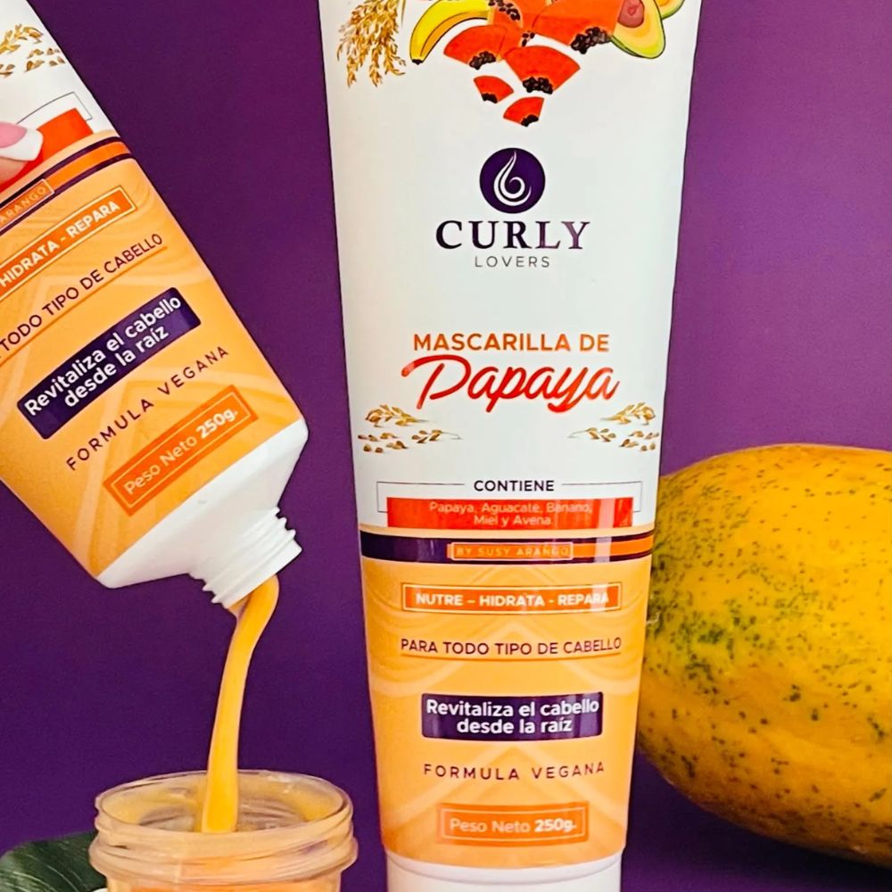 Curly Lovers Papaya Mask 250gr