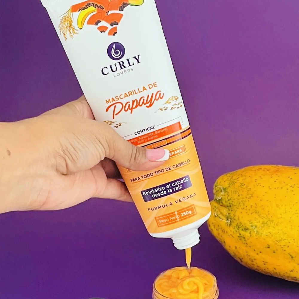 Curly Lovers Papaya Mask 250gr
