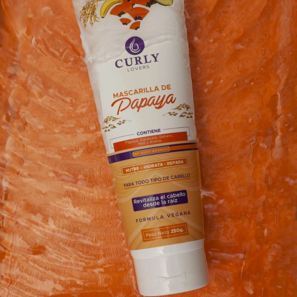 Curly Lovers Mascarilla de Papaya 250gr