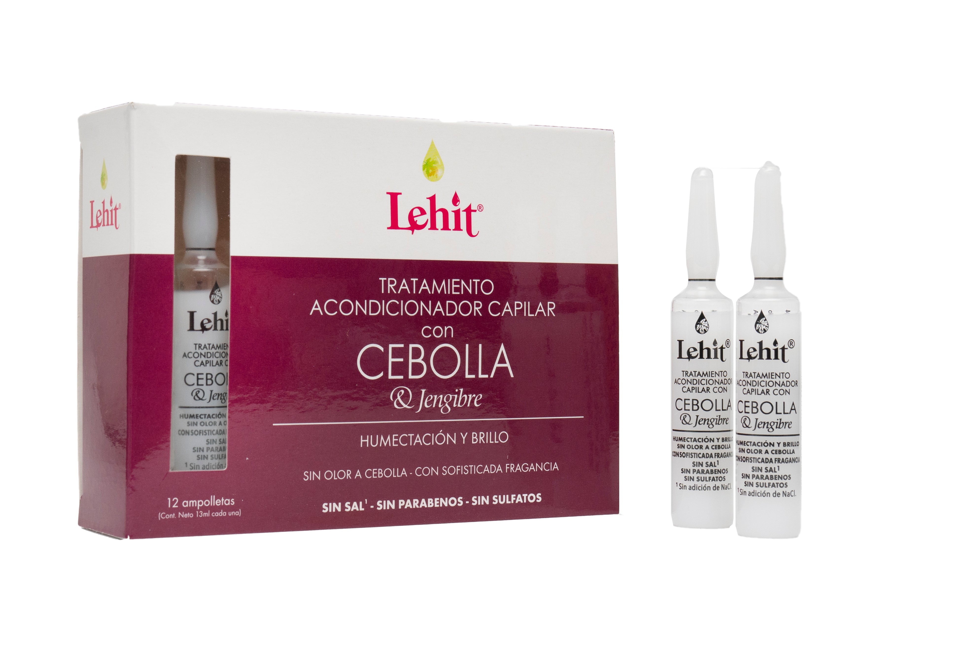 Lehit Ampolletas de Cebolla  x 12 ampolletas