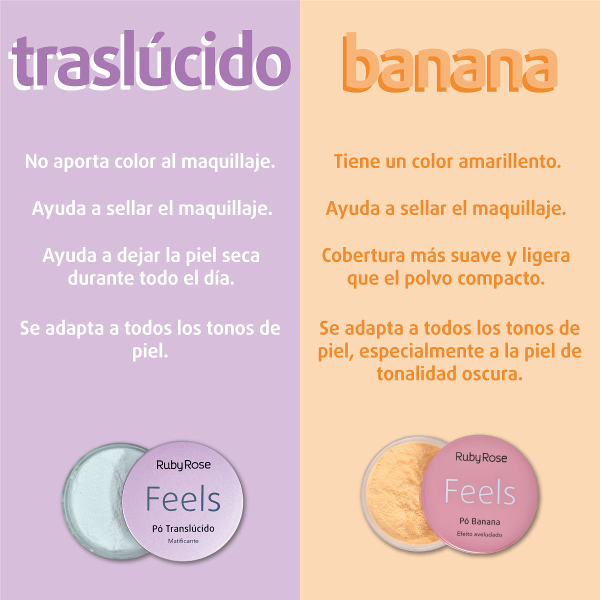 RUBY ROSE POLVO BANANA FEELS RUBY ROSE