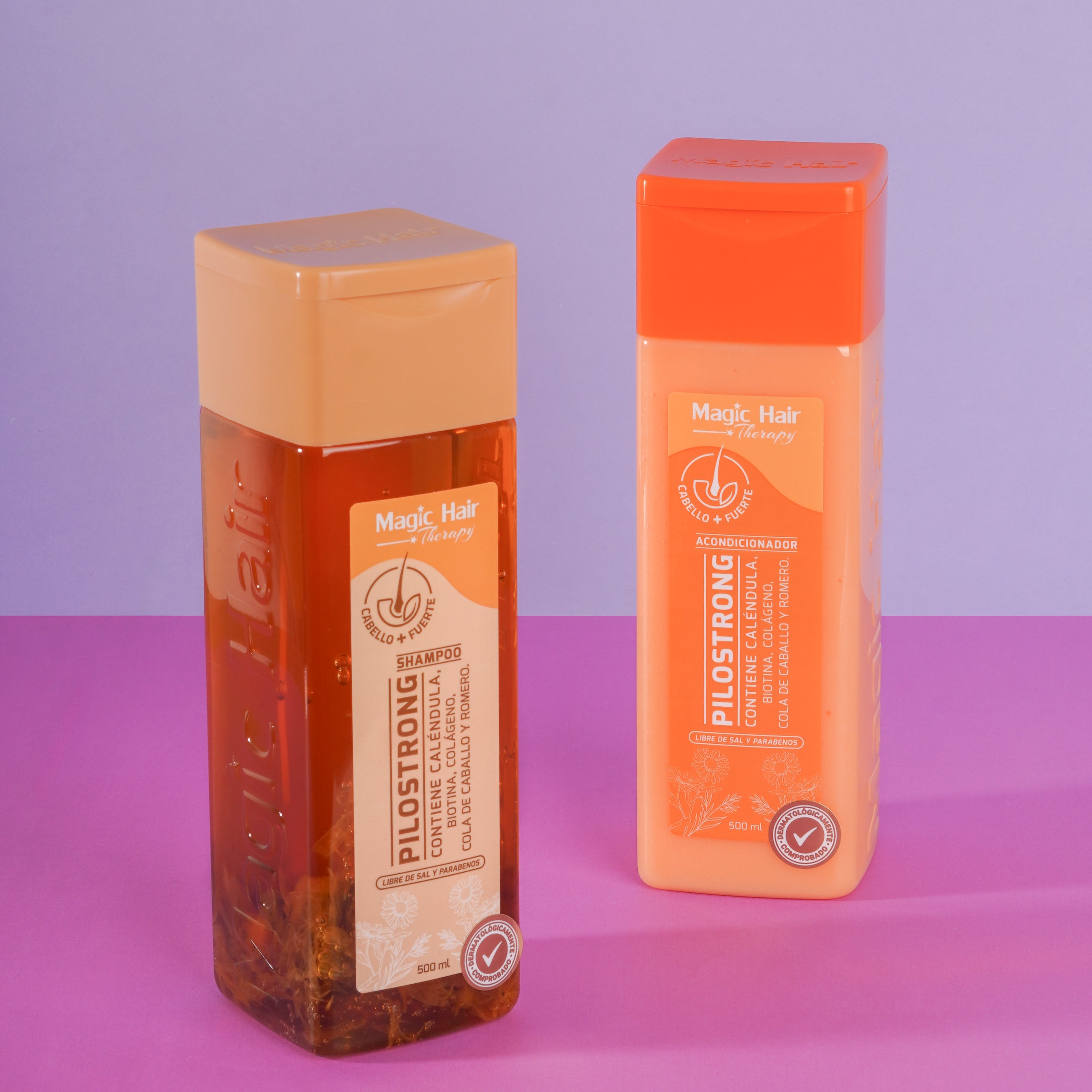 Magic Hair Shampoo Pilostrong y Acondicionador Caida Cabello Pilostrong (2 pack)