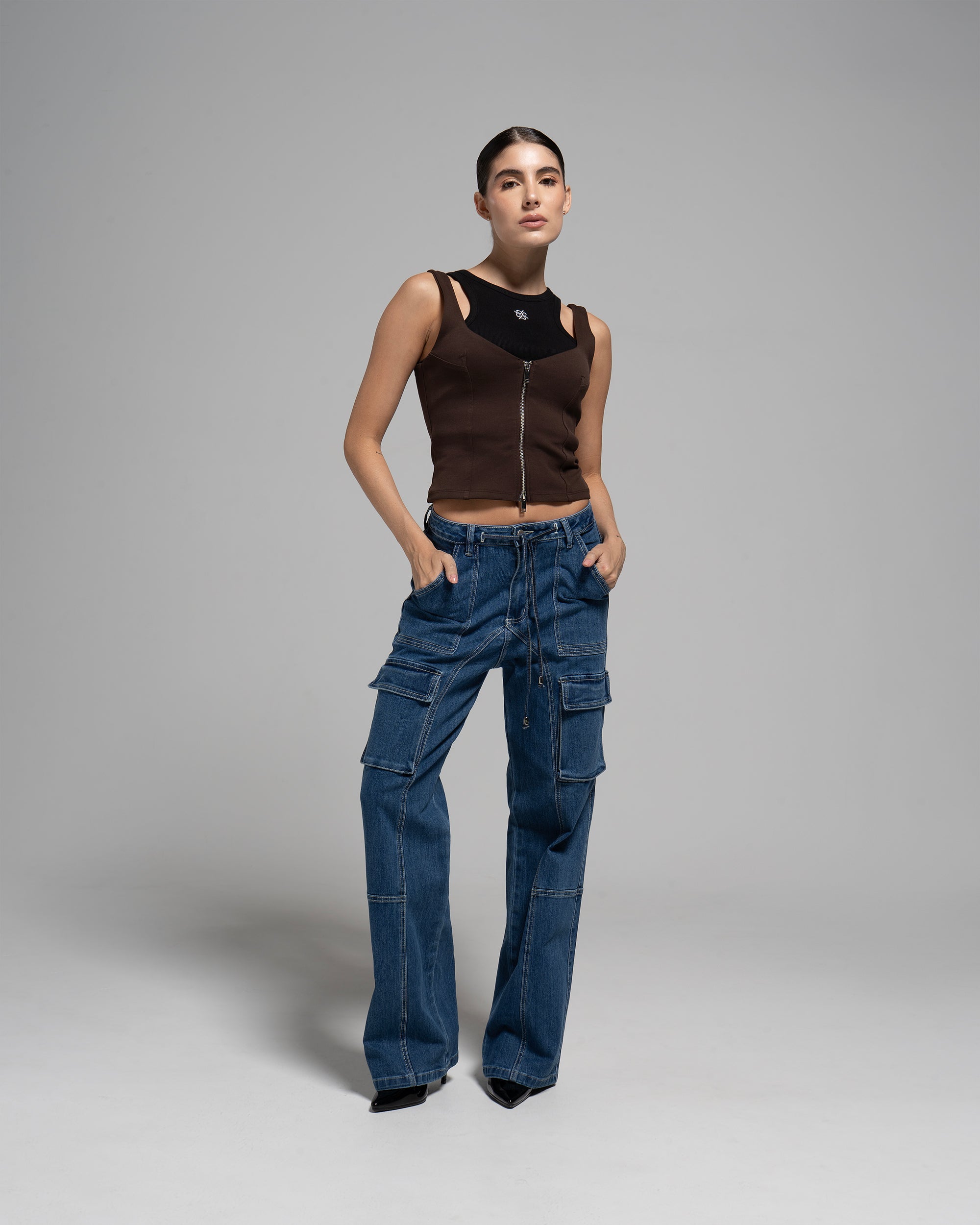 UPFEMME PANTALON CARGO REF UP-2651