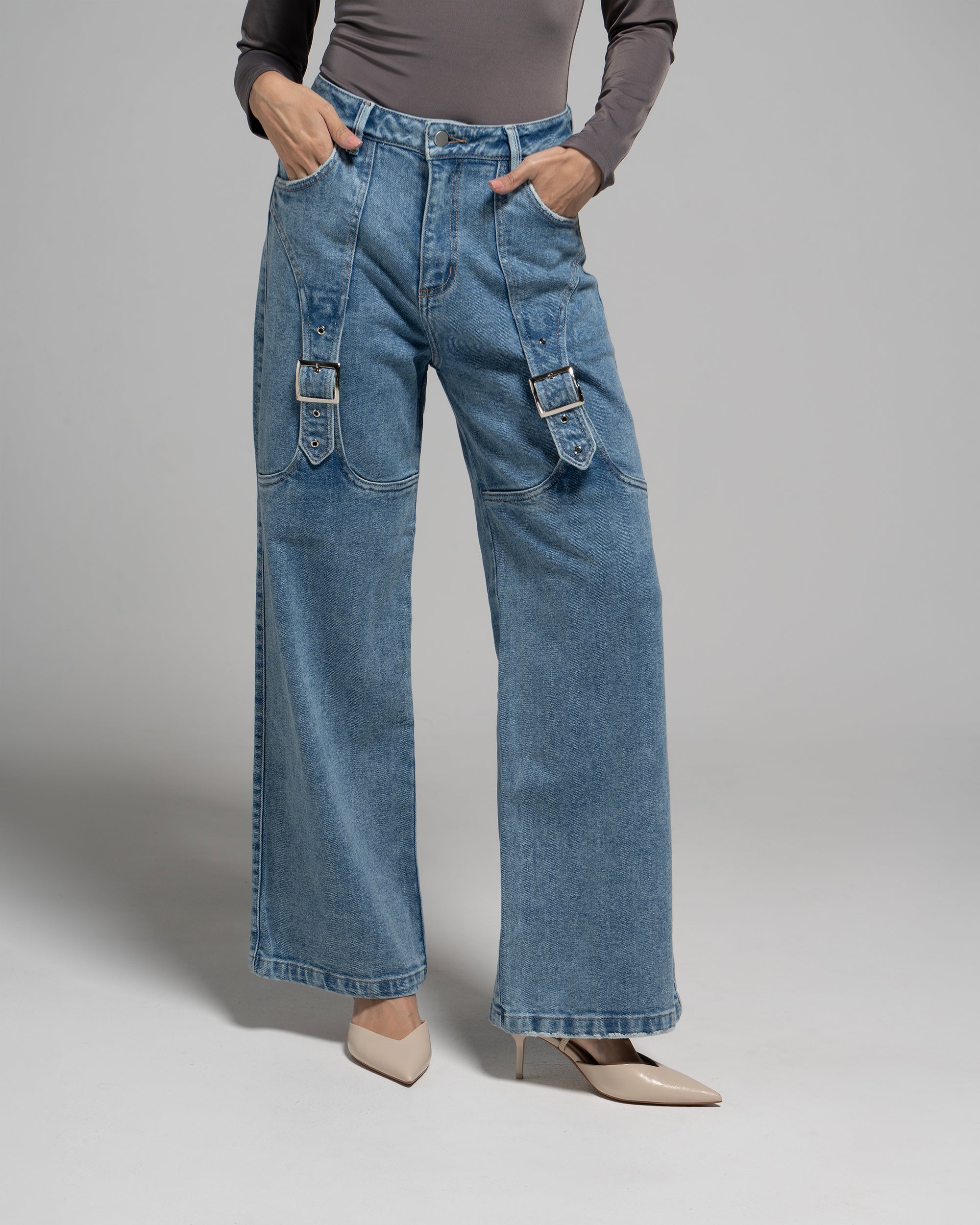 UPFEMME PANTALON BOTA RECTA REF UP-2656