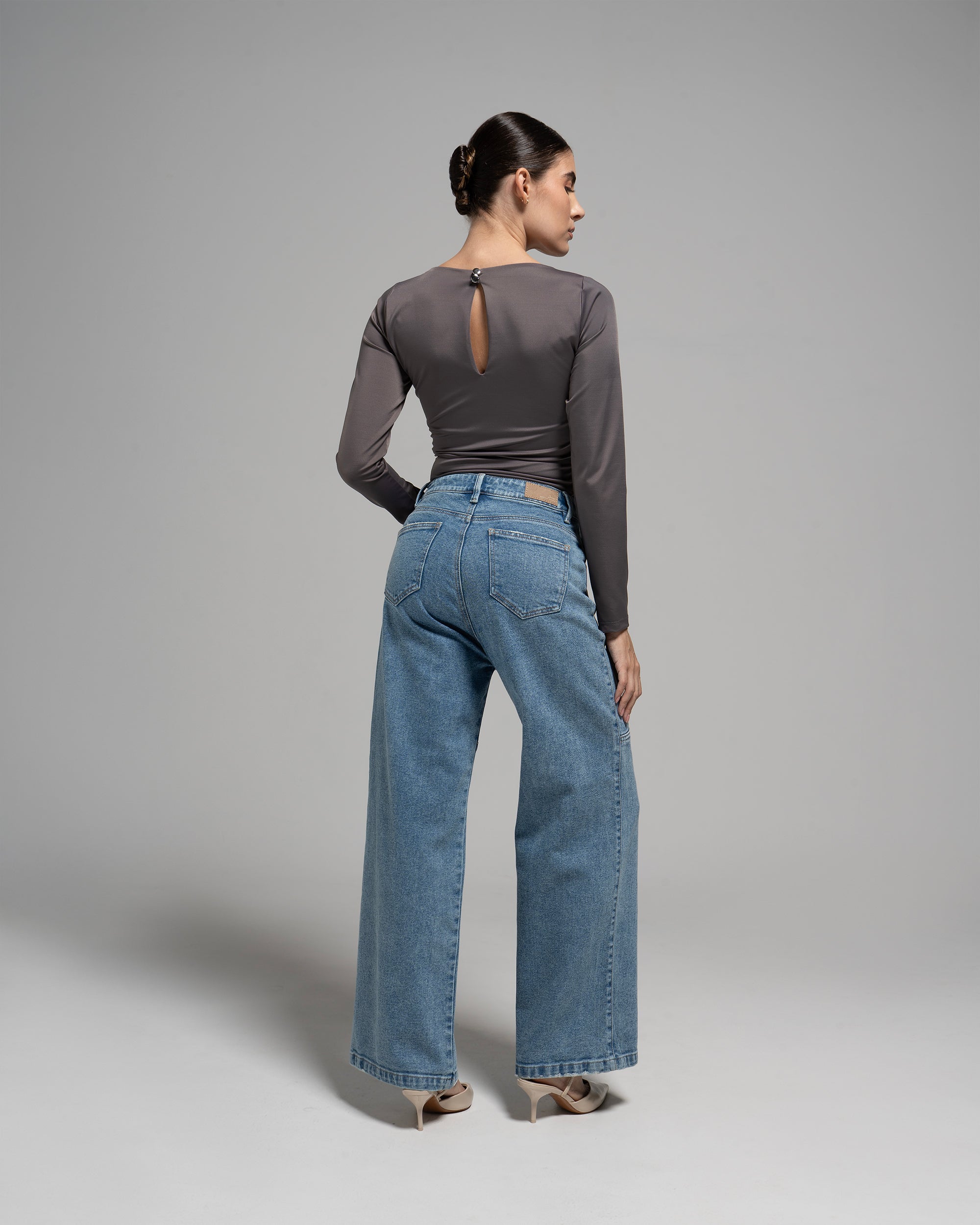 UPFEMME PANTALON BOTA RECTA REF UP-2656