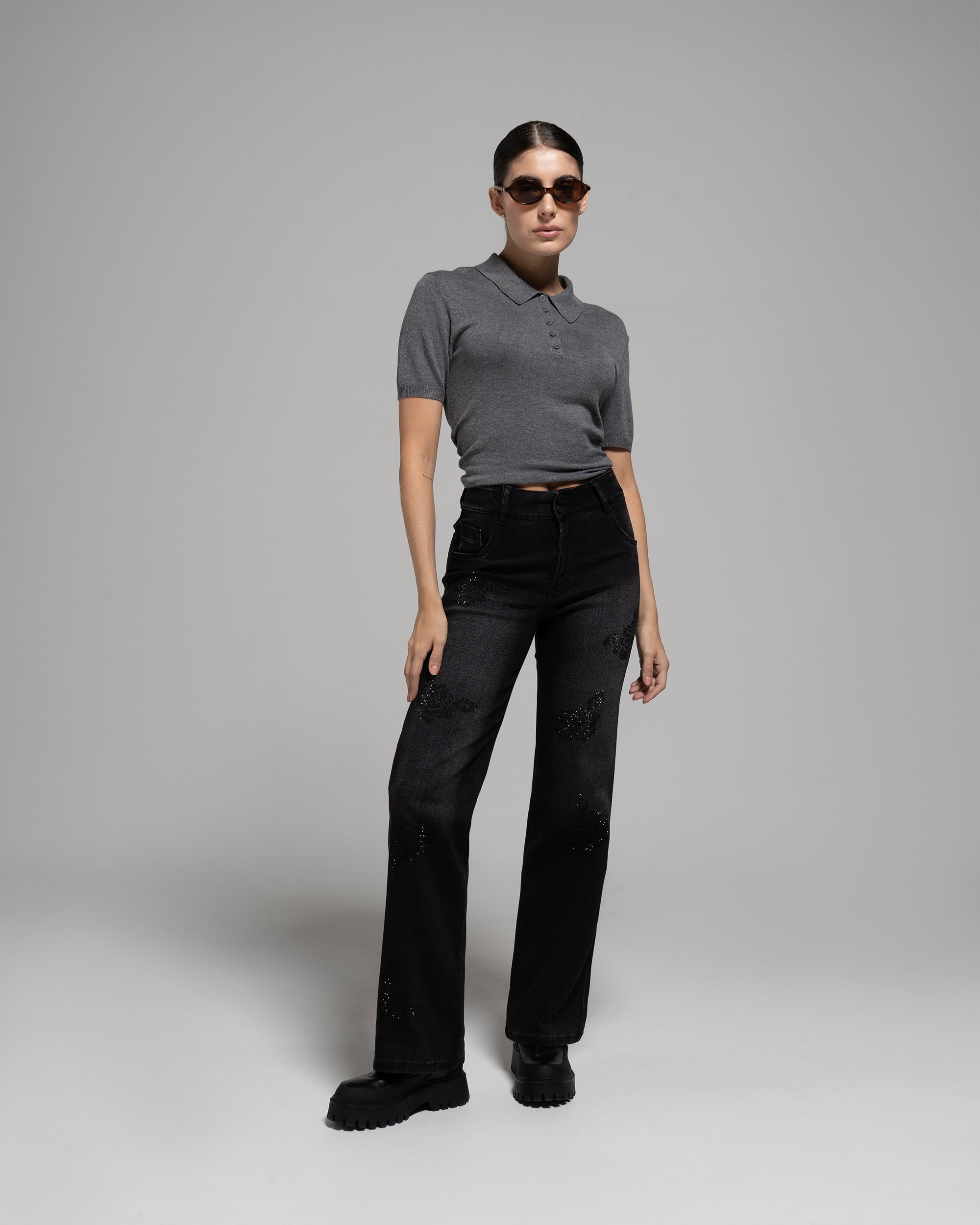 UPFEMME PANTALON PIEDRA DE ROSAS REF UP-2733