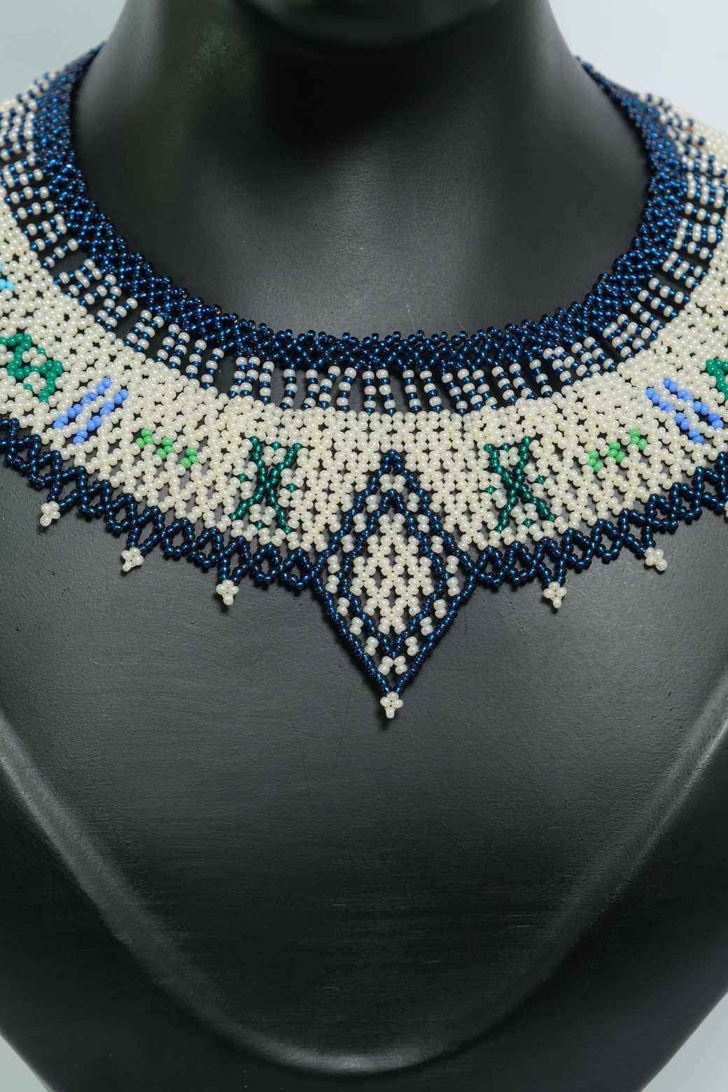 Ocean Ancestry Collar – Collar Artesanal Statement de Chaquiras Inspiración Ancestral B7-05